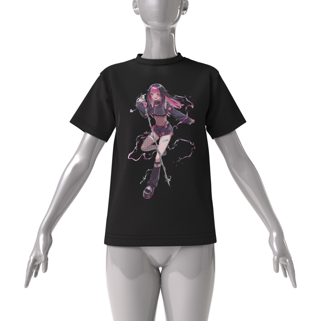 💘キービジュイラスト💘ビックシルエットTシャツ