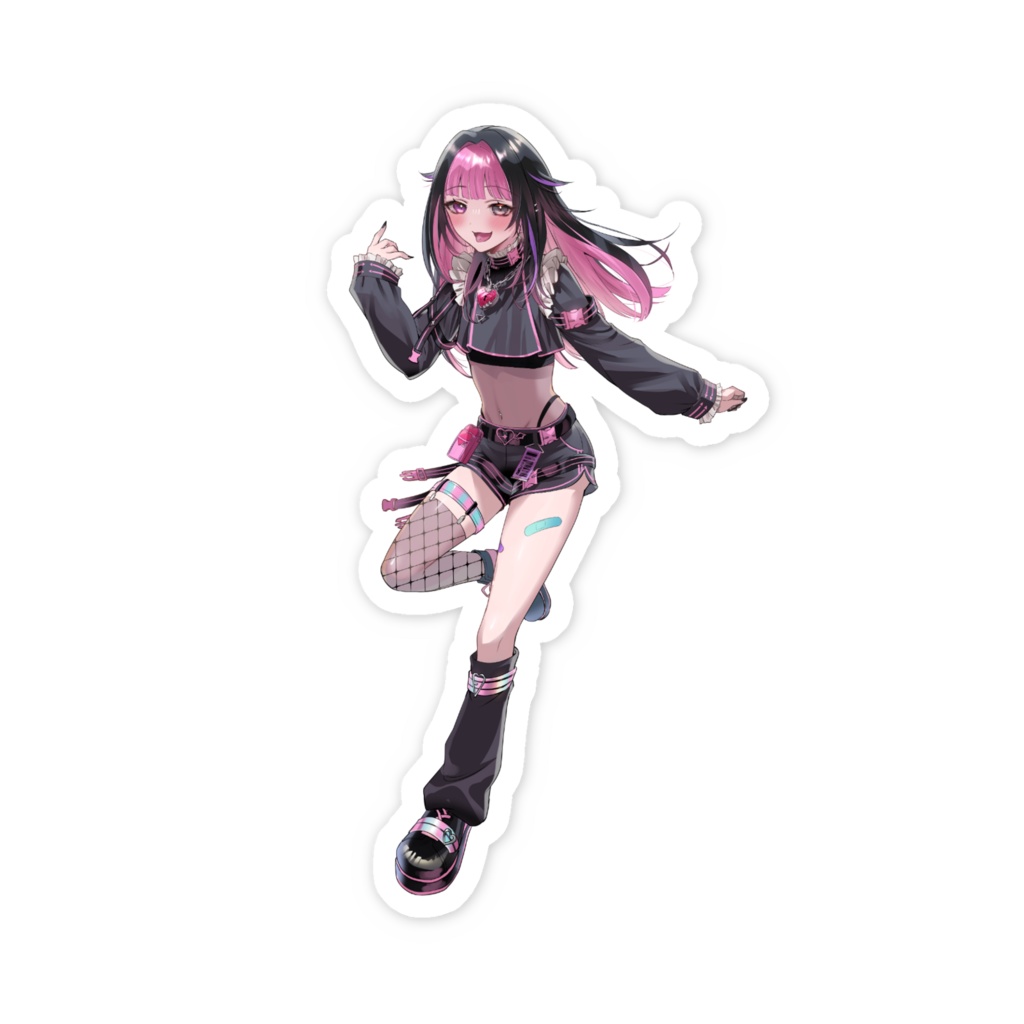 💘キービジュイラスト💘スマホステッカー