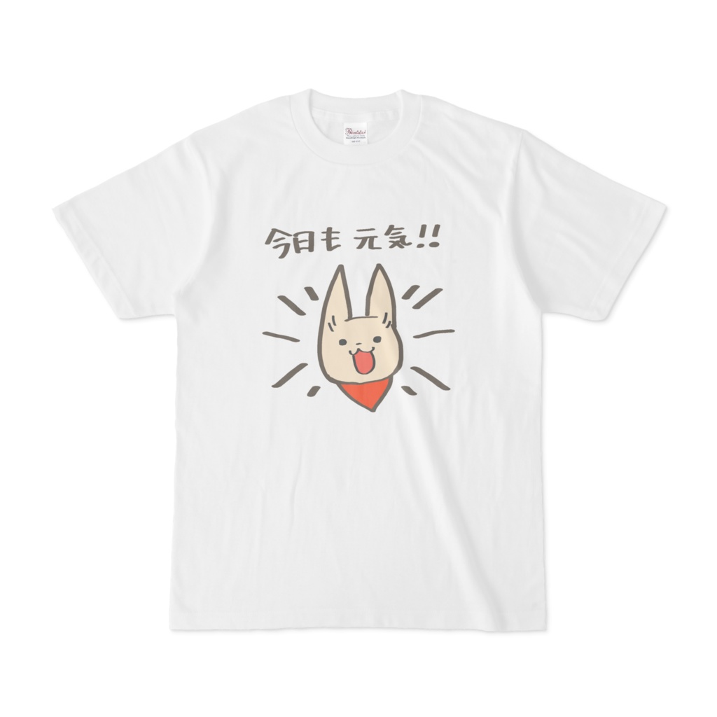 【PFac】あたまがわるそうな狐Tシャツ