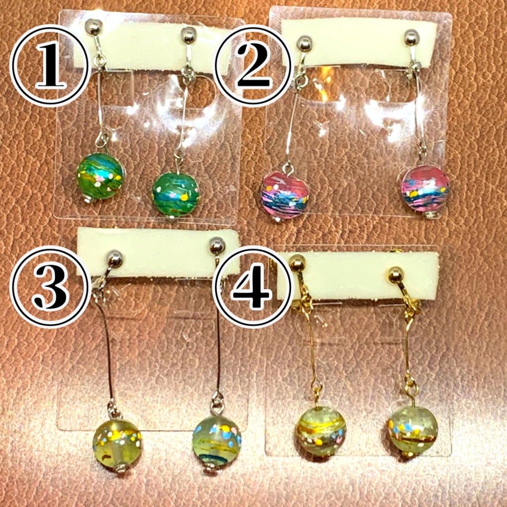 水風船イヤリング