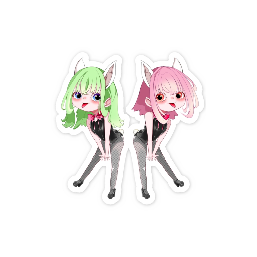 双子のバニーガール