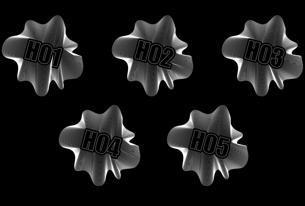 【無料版あり】なんかカッコイイ サイバー風波線【ココフォリア素材】