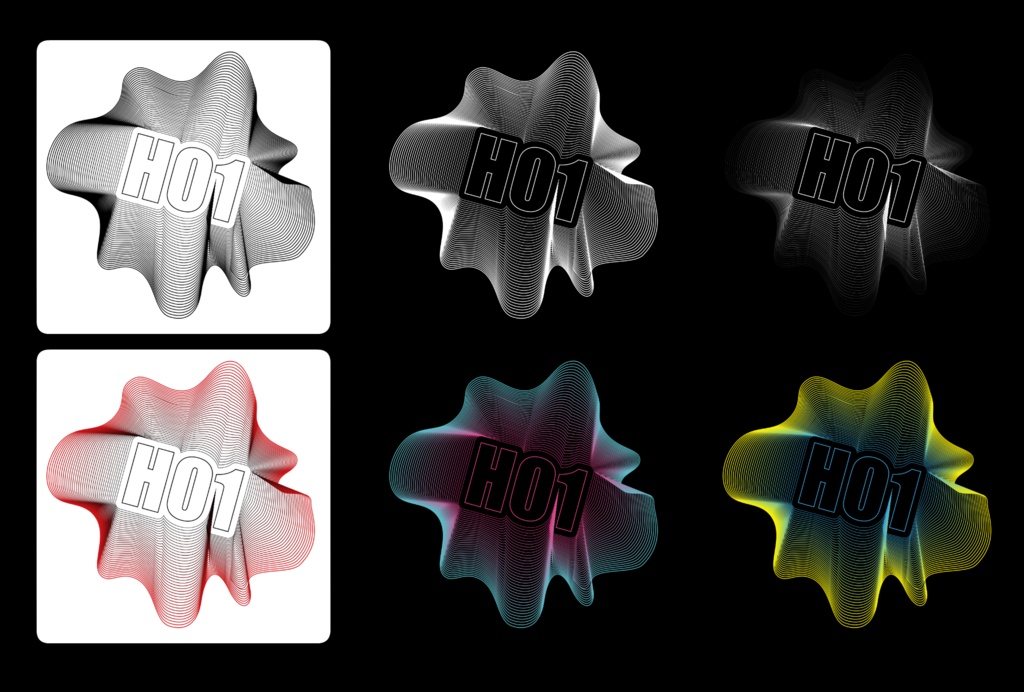 【無料版あり】なんかカッコイイ サイバー風波線【ココフォリア素材】