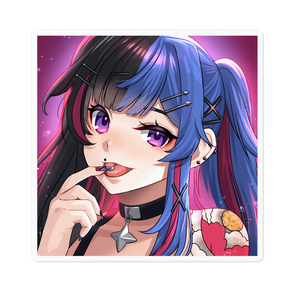 なおちむステッカー 絵:くらげママ