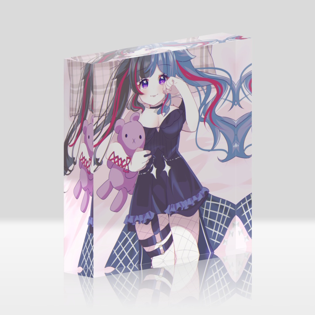 アクリルブロック 絵:ななーやちゃん