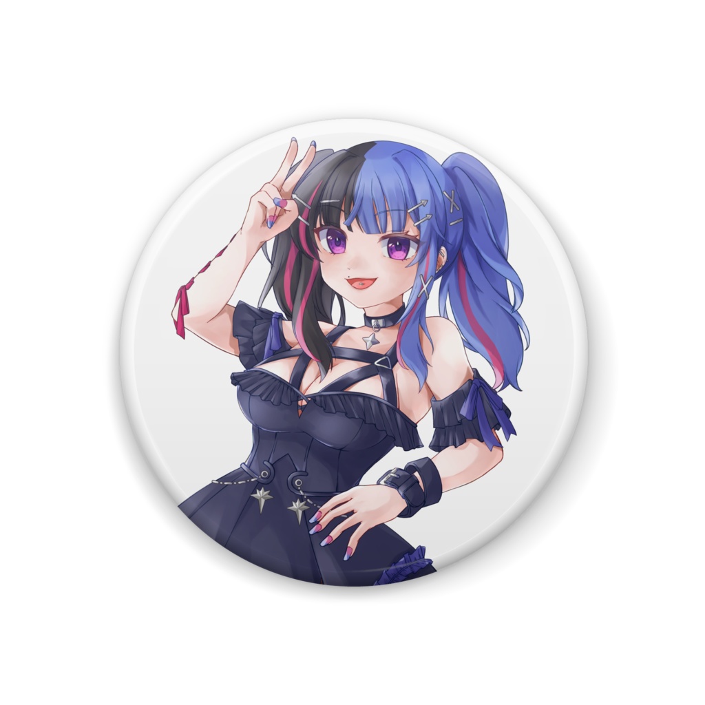 缶バッチ　絵：瀬尾いどりさん