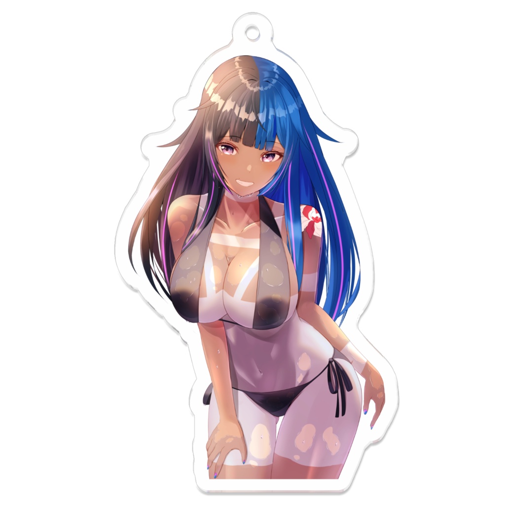 アクリルキーホルダー　水着