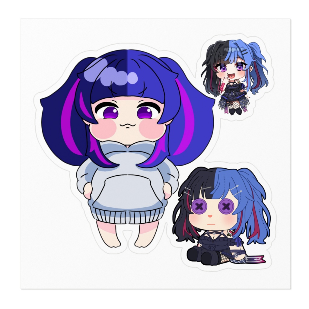 ミニキャラちむ (切り取ってね)