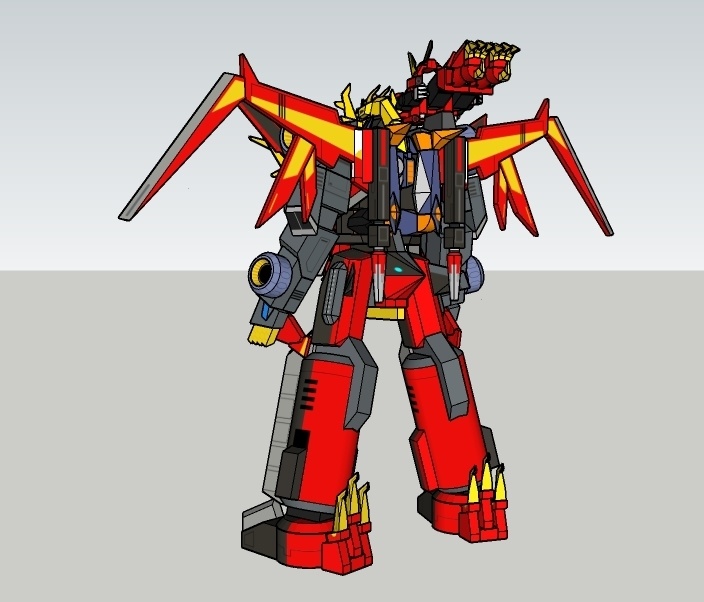 カイゼルグリッドナイト ペーパークラフト