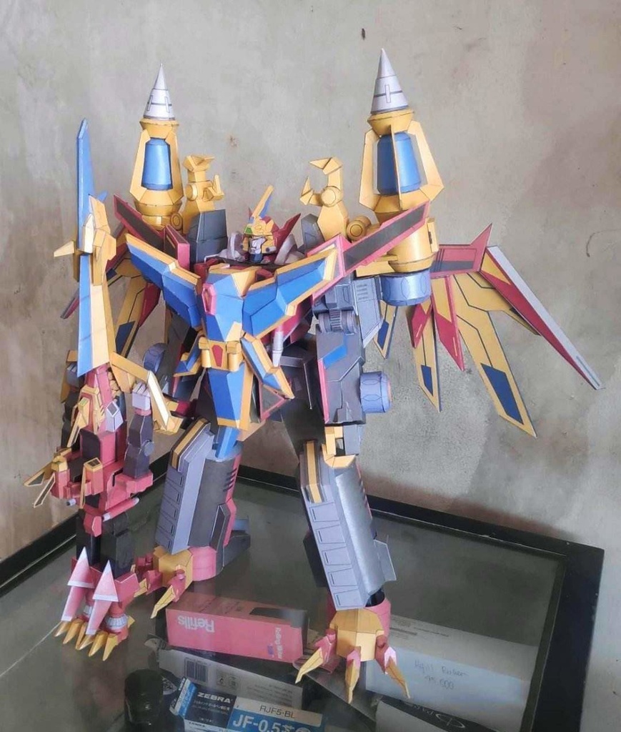 Rogue Kaiser Gridman Papercraft