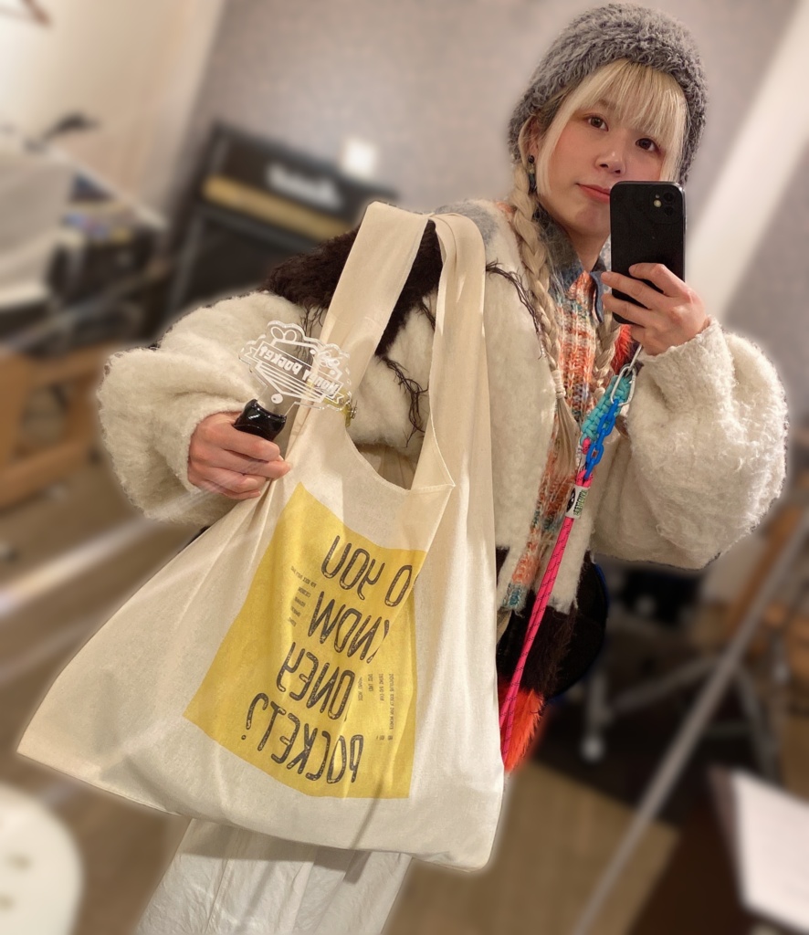 はにぽけオリジナルマルシェバッグ