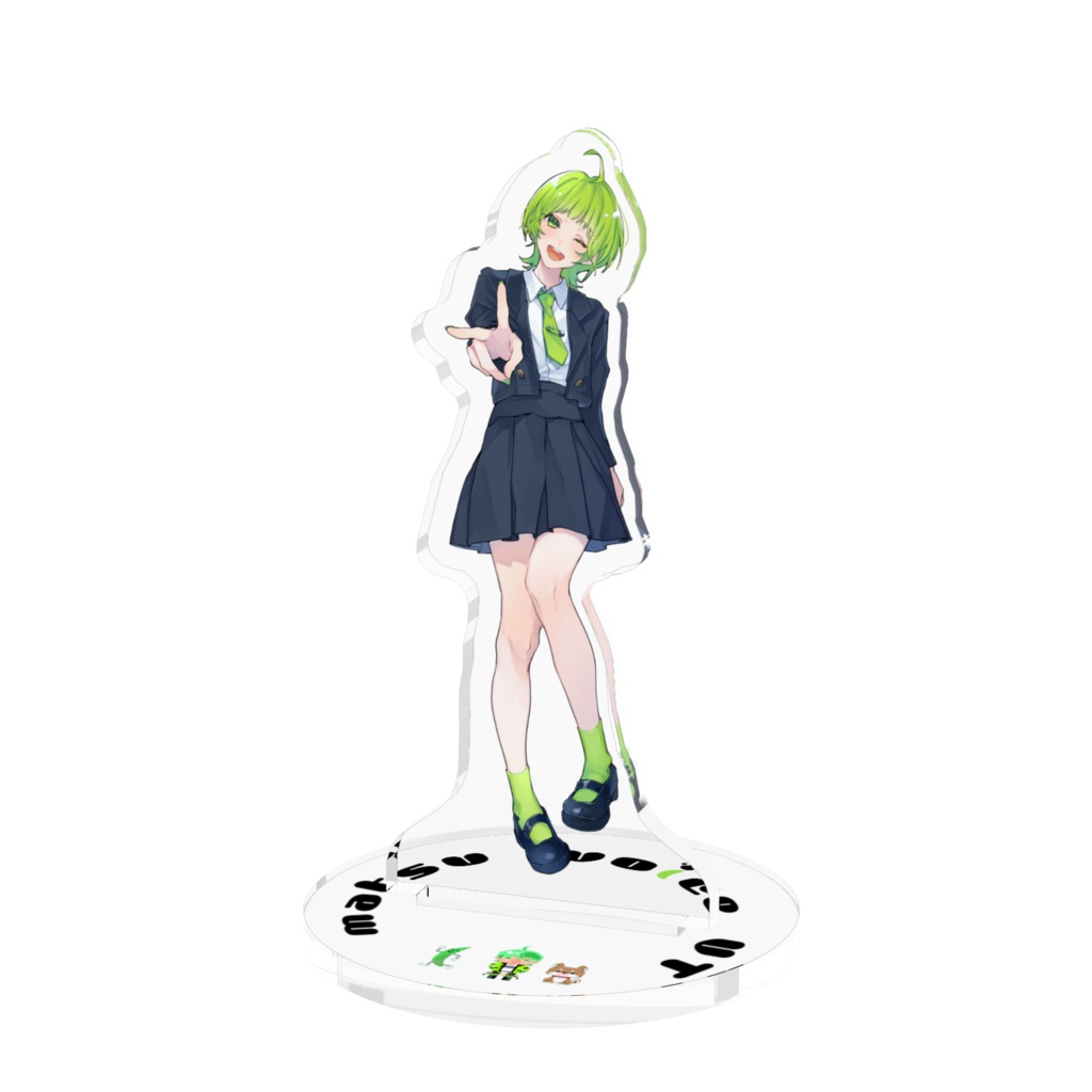 70mmまつこ新立ち絵記念アクスタ