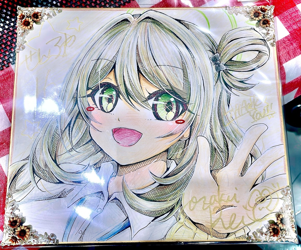 ブルーアーカイブ ノノミ 大色紙 ブルアカ