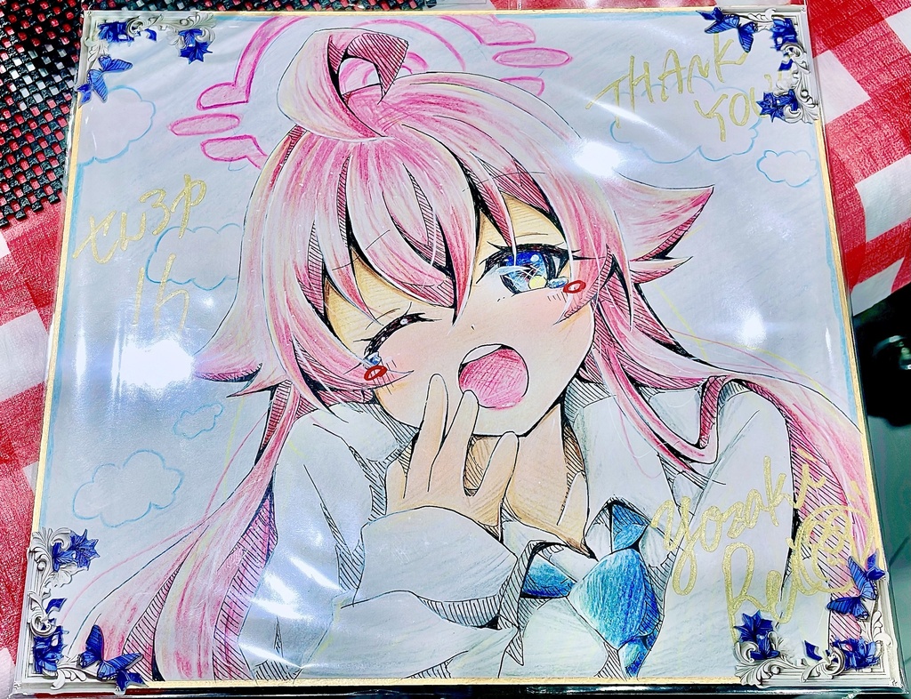 ブルーアーカイブ ホシノ 大色紙 ブルアカ