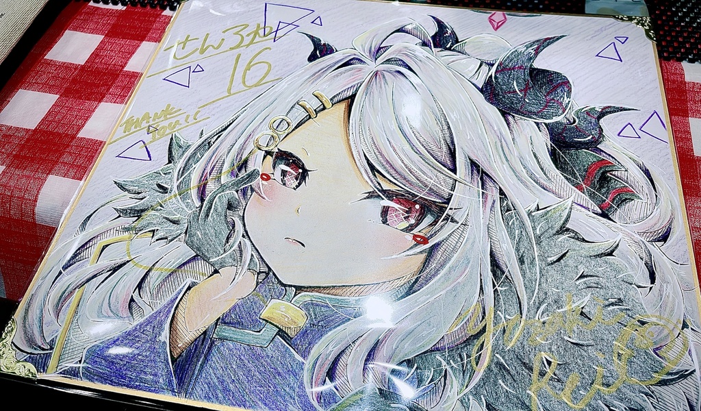 ブルーアーカイブ ヒナ 大色紙 ブルアカ