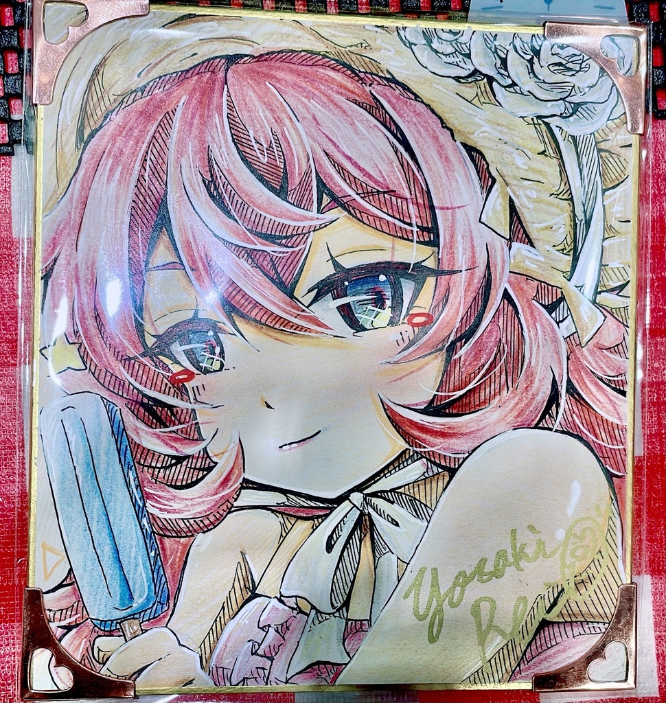 ブルーアーカイブ 水着イロハ 小色紙 ブルアカ
