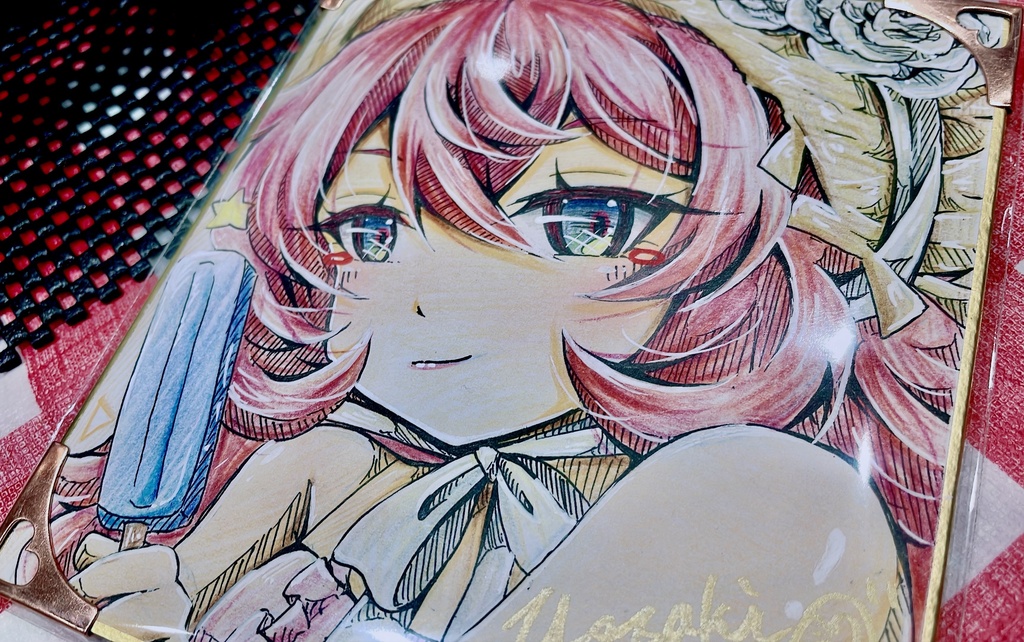ブルーアーカイブ 水着イロハ 小色紙 ブルアカ