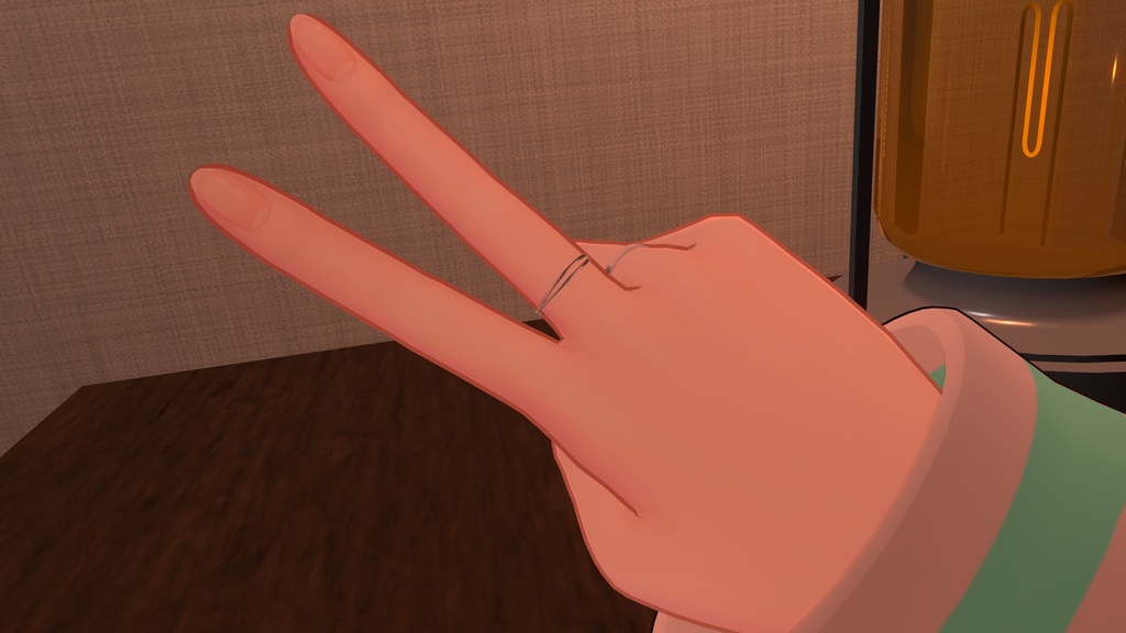 シンプルクロスリング