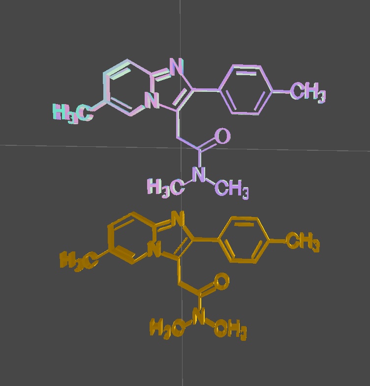 C19H21N3O 分子アクセサリー