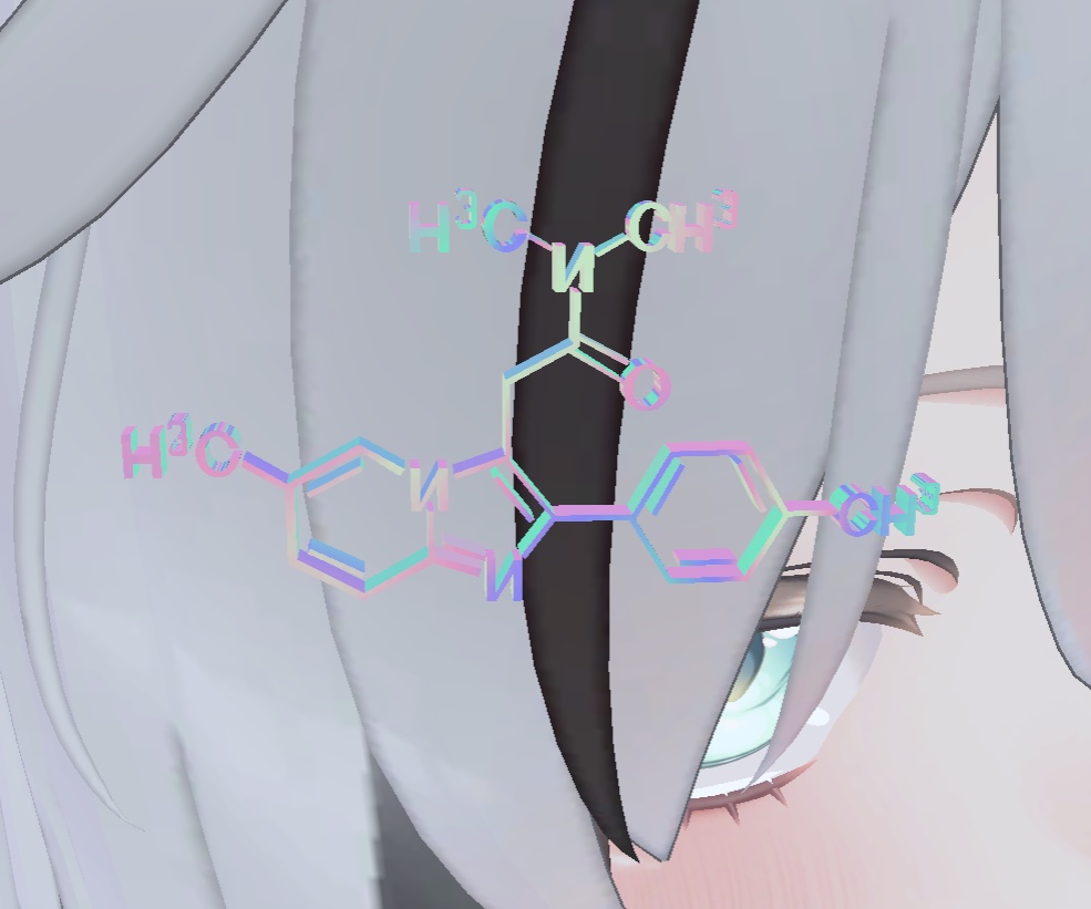 C19H21N3O 分子アクセサリー