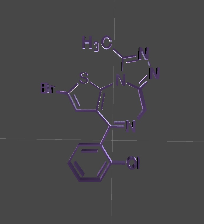 C15H10BrClN4S 分子アクセサリー