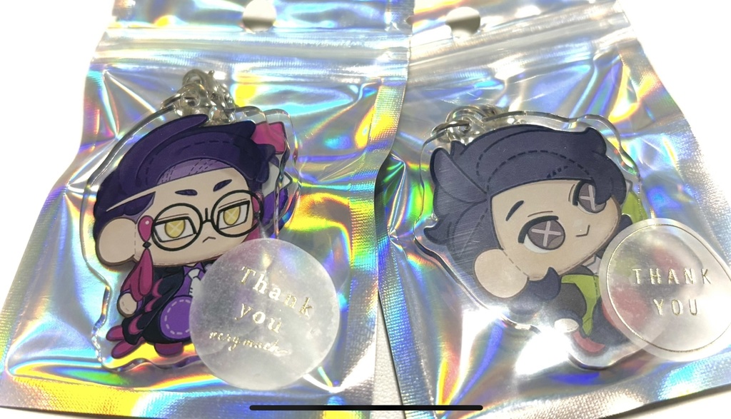 (5月6日以降開始)カラキョウチャーム付きキーホルダー