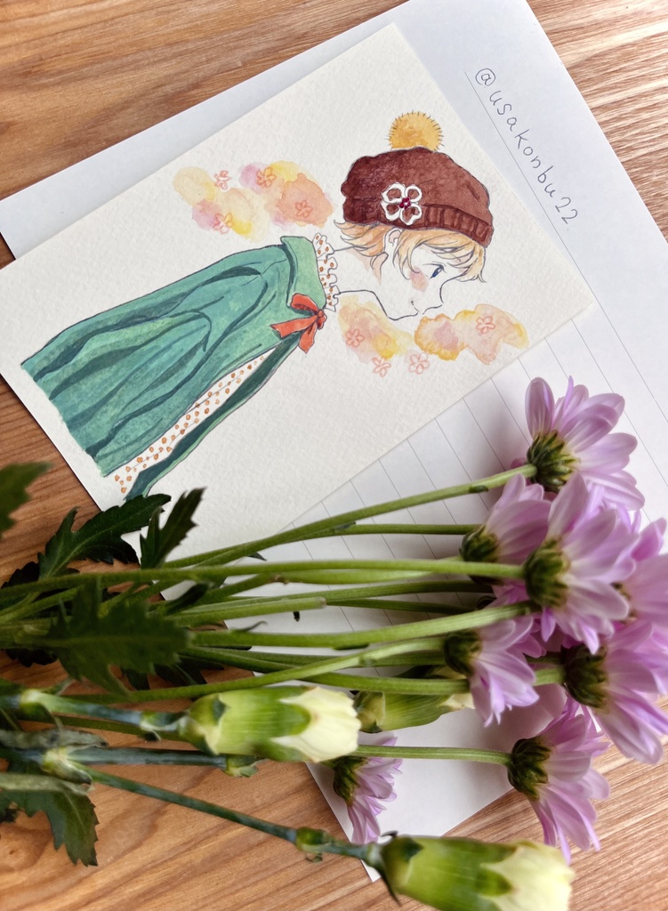 原画「自分のなりたいキャラになろ」