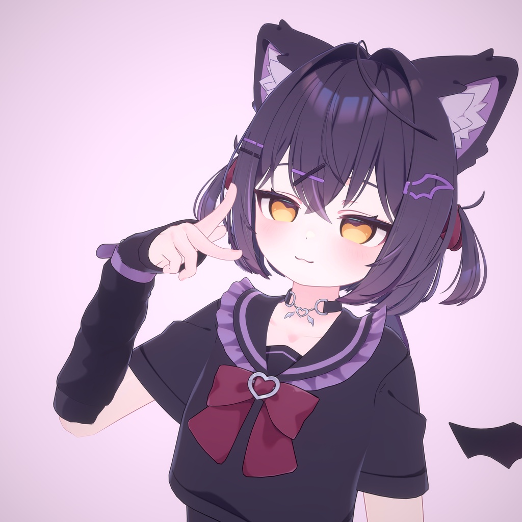【ショコラ/Chocolat】 ロリ顔 ''blendshape + 7 facial animation''