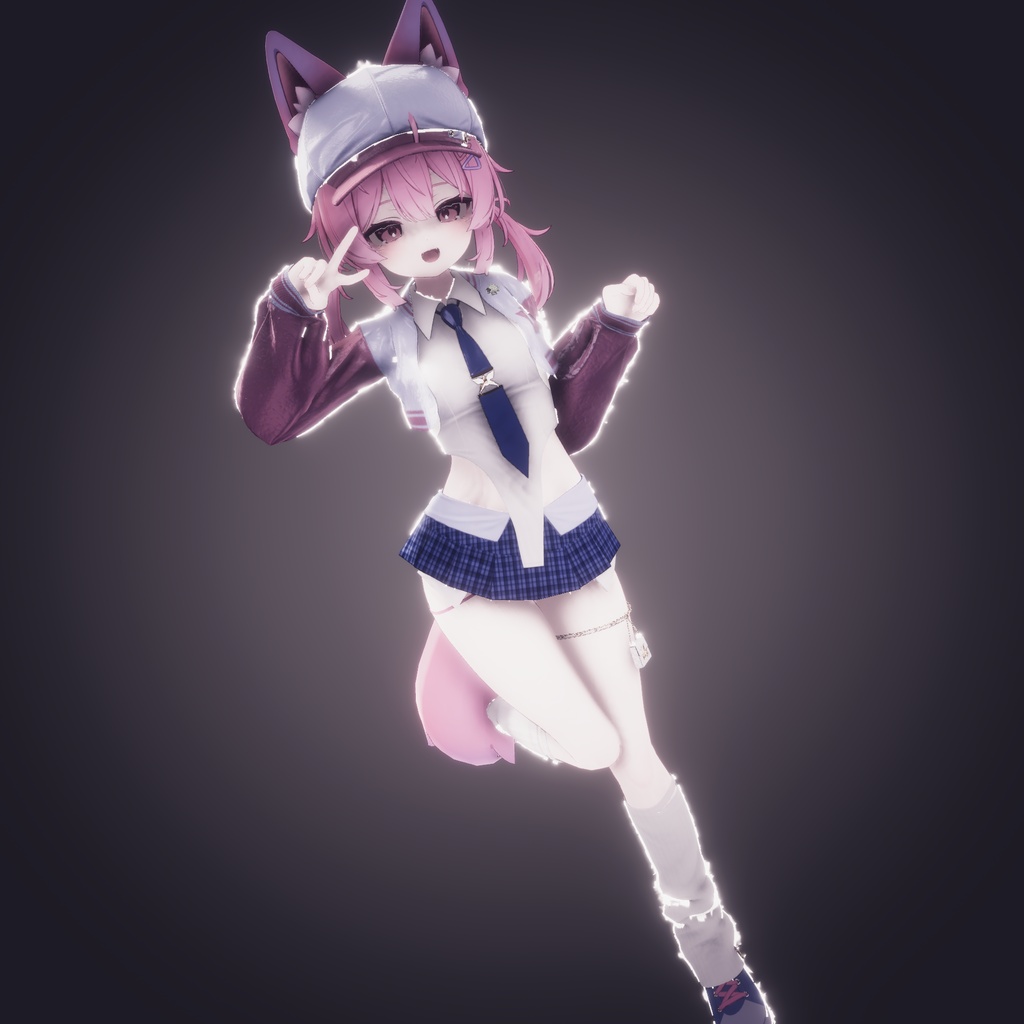 - Soft Glow Outline【lilToon拡張 / VRChat発光アウトライン / AudioLink連動】