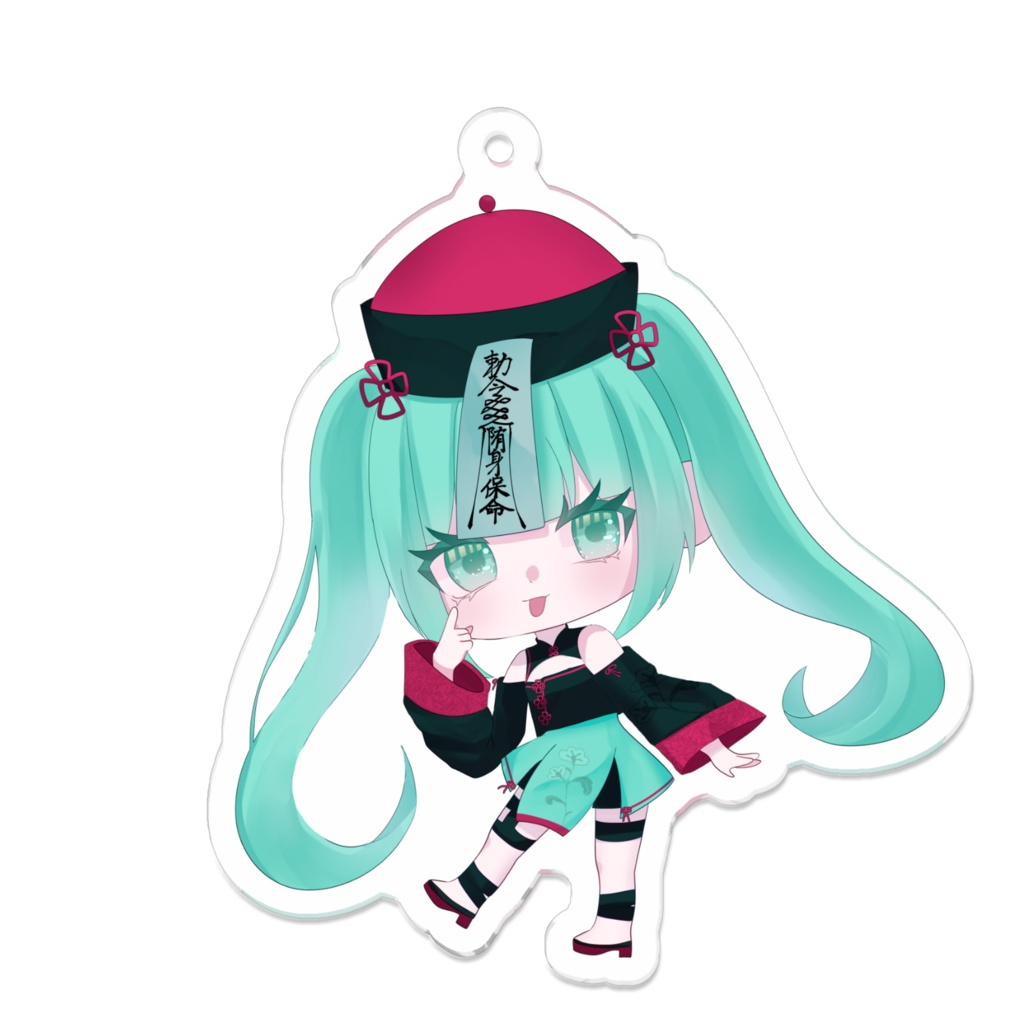 アルアルちゃんアクキー(舌出し)