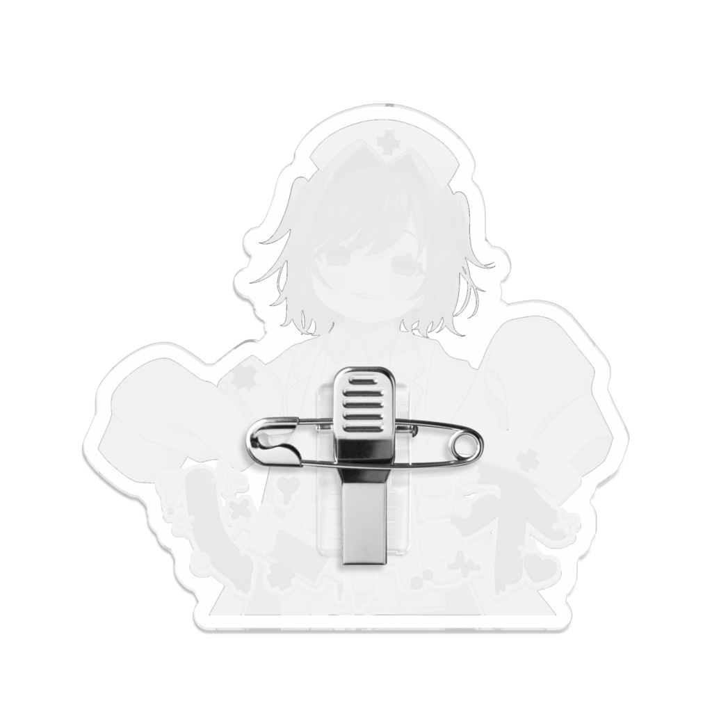 不調シノ キービジュアル 通常Ver. アクリルバッジ