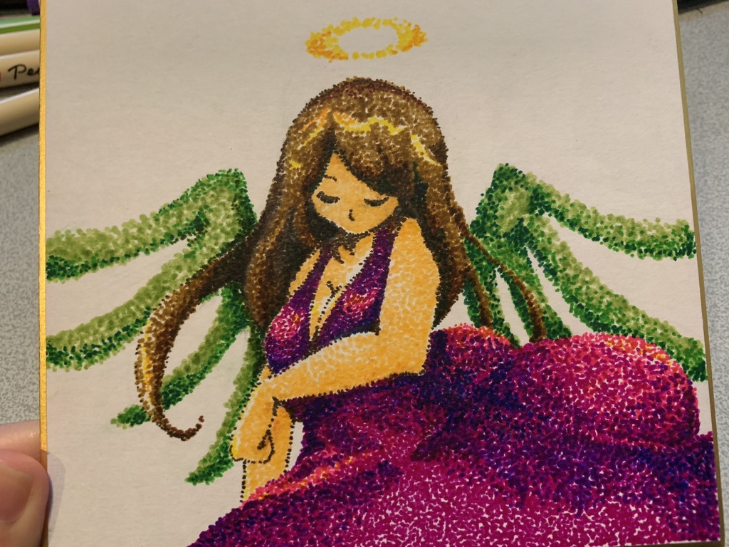 マミフルの原画色紙 カラーペン ラノ Booth