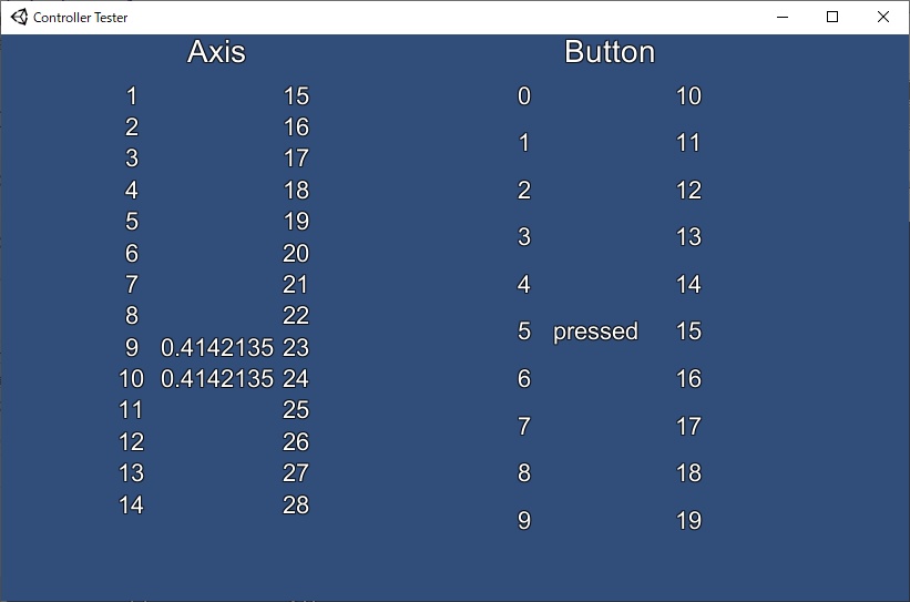 【無料】Unity Controller Tester