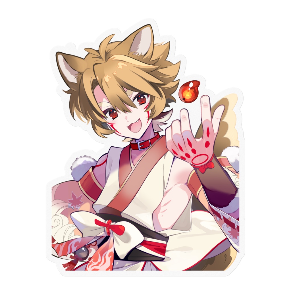 犬神あれくステッカー