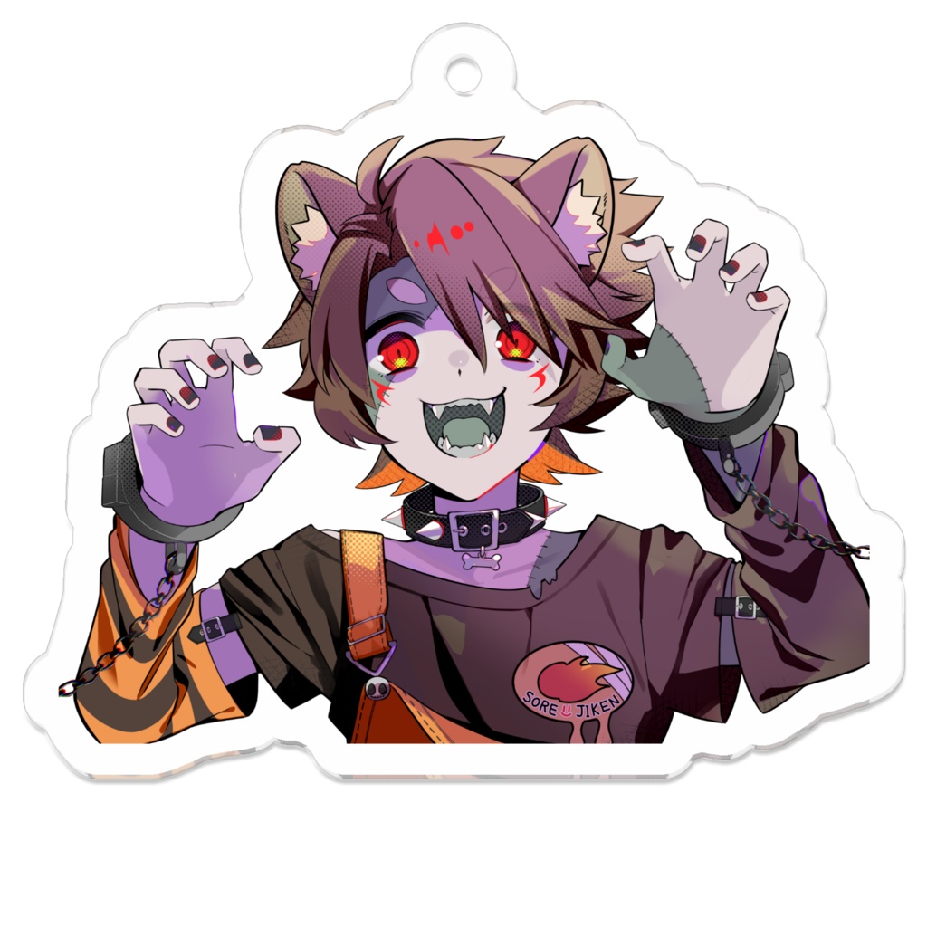 犬神あれくハロウィン25アクキー