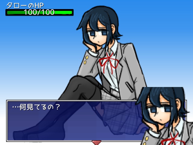 女の子と戦って服を脱がすゲーム