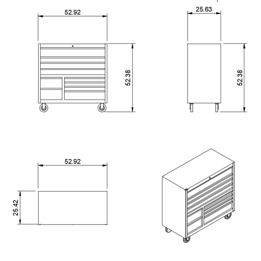 1/24スケール 大型ツールボックス