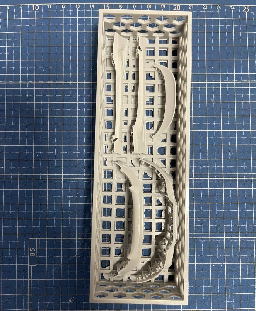 「T社製 1/24スケール トヨタGR86」対応エアロパーツ