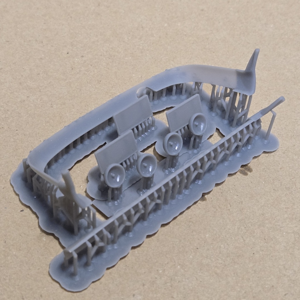 「A社製 1/24スケール スバル レガシィツーリングワゴン(BG5)」対応 GT-Bエアロパーツ
