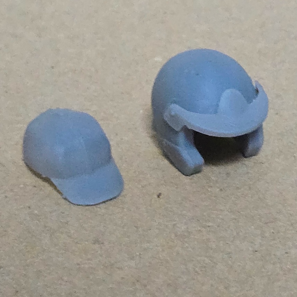 1/24スケール レーシングヘルメット&チームキャップ