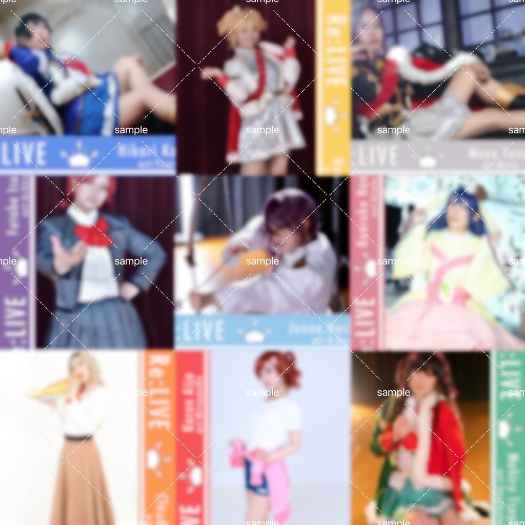 【4月度】電子ブロマイド【Re:LIVE】