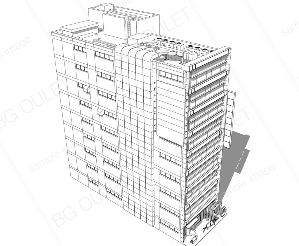 寿司屋のあるビル