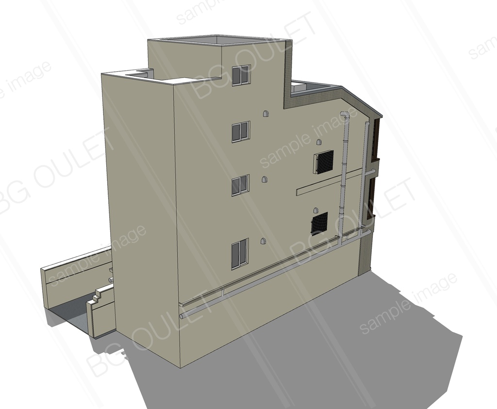 自販機のあるマンション