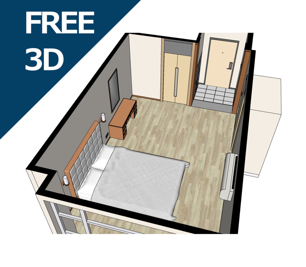 (free)ホテル客室