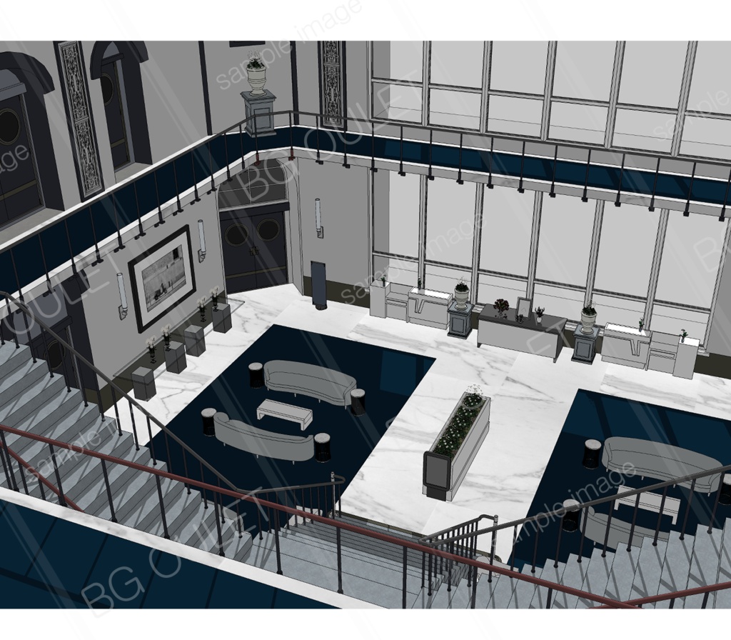 豪邸の1階1 Zp Bg Outlet Booth