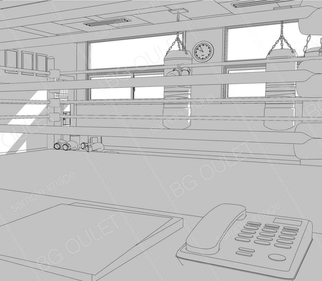 ボクシング場_ZP