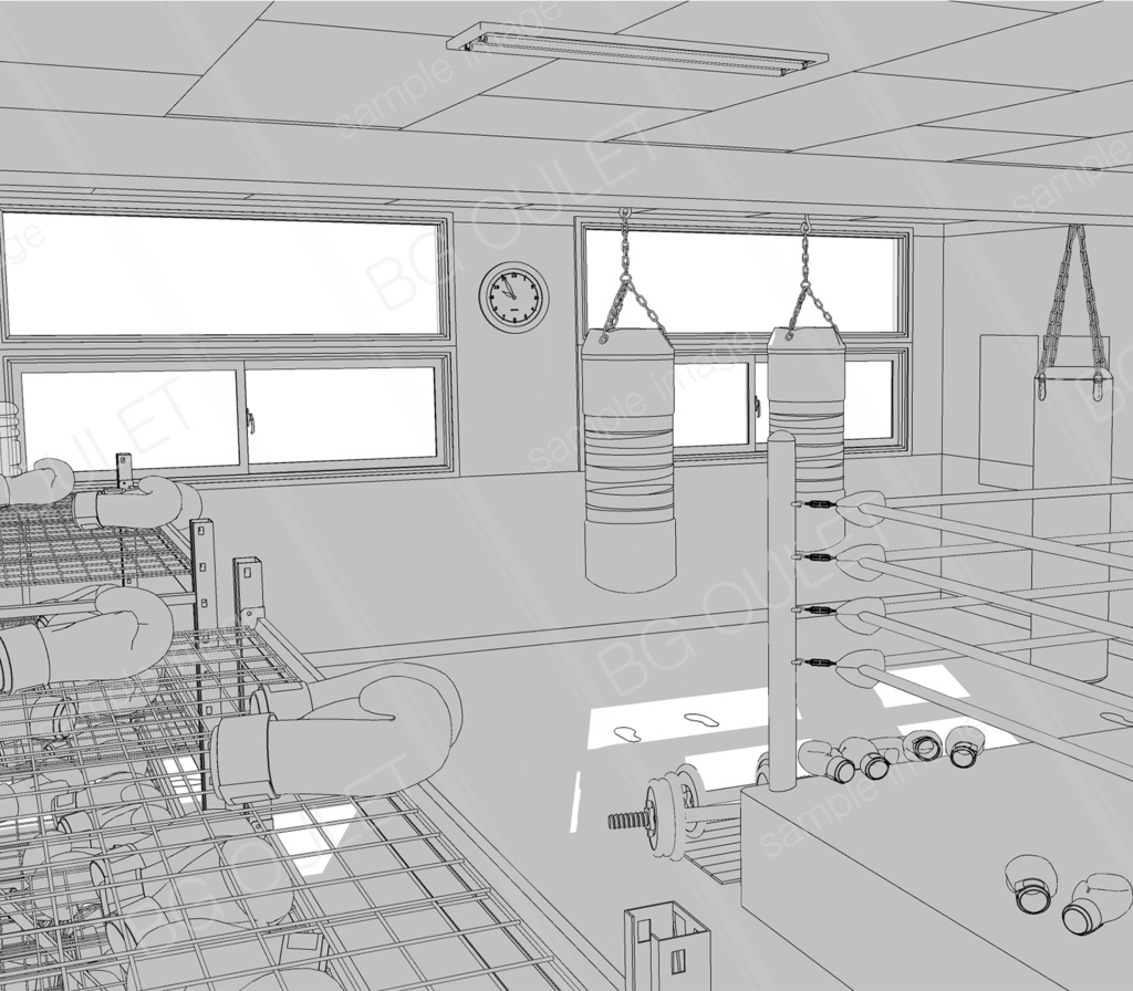 ボクシング場_ZP