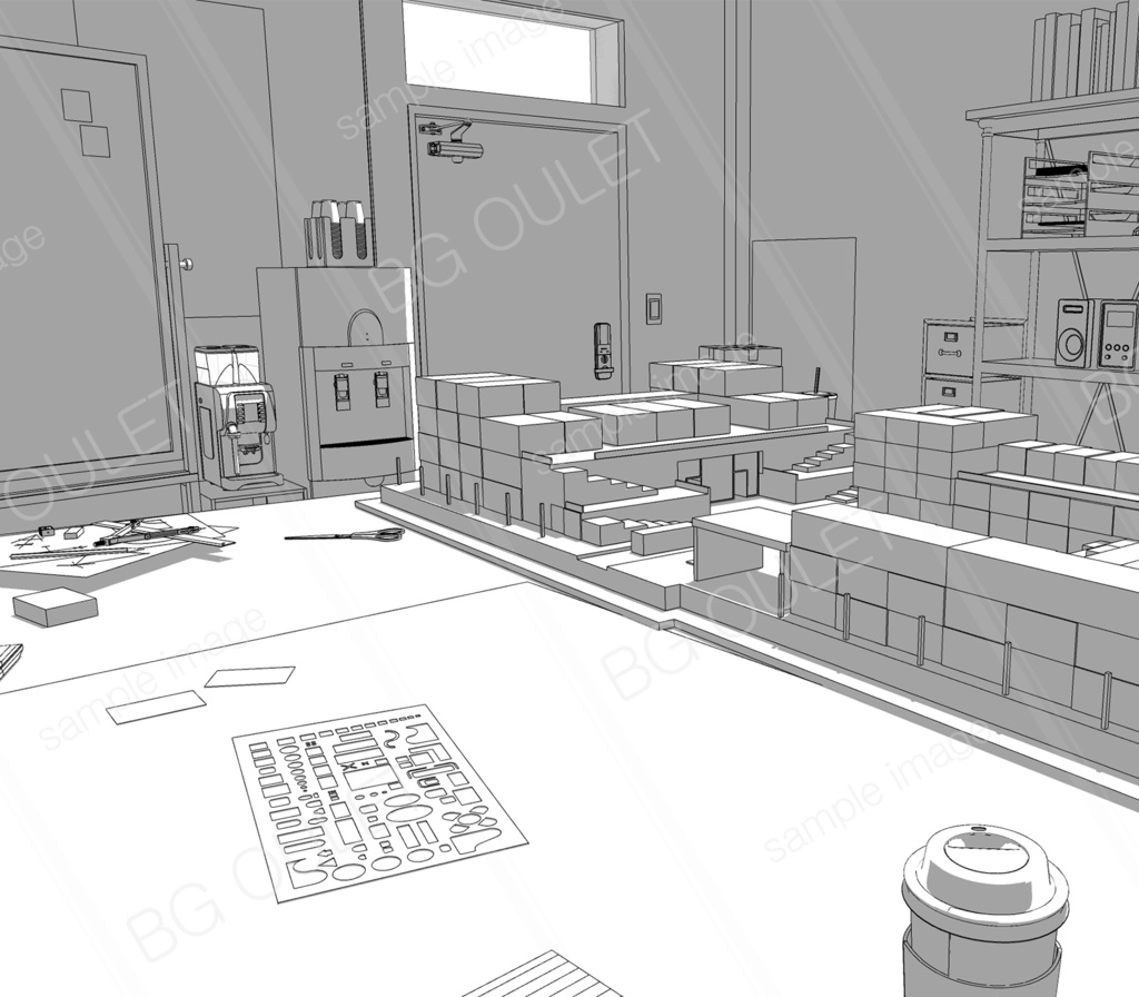 建築学科の作業室_ZP