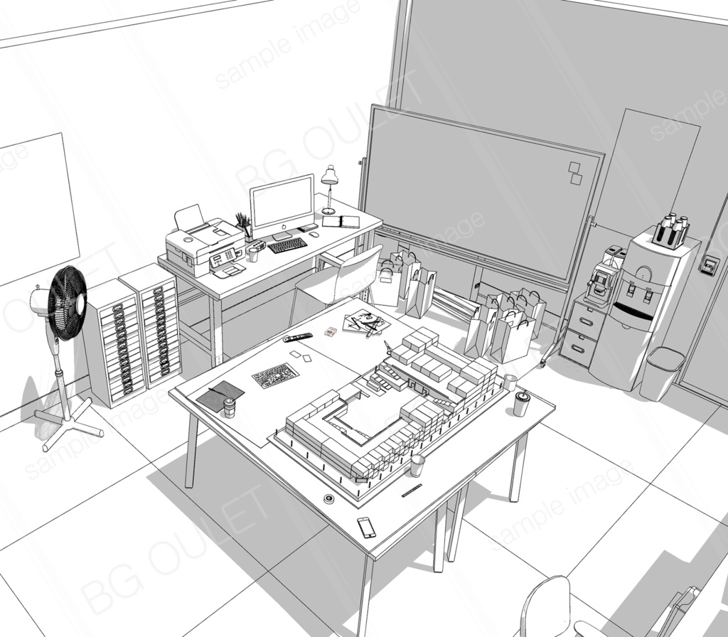 建築学科の作業室_ZP