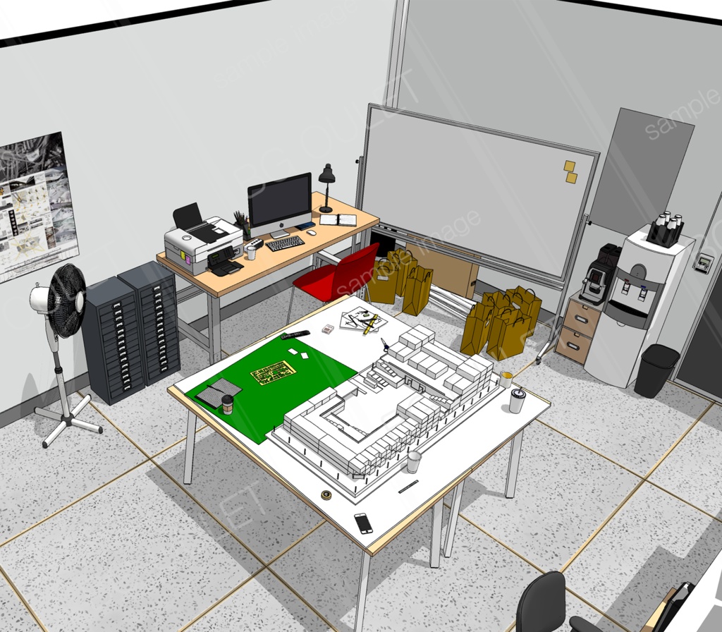 建築学科の作業室_ZP